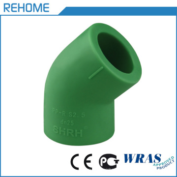 Rehome White &Green PPR Pipe Fitting PPR Elbow Fittings with CE C Ertification